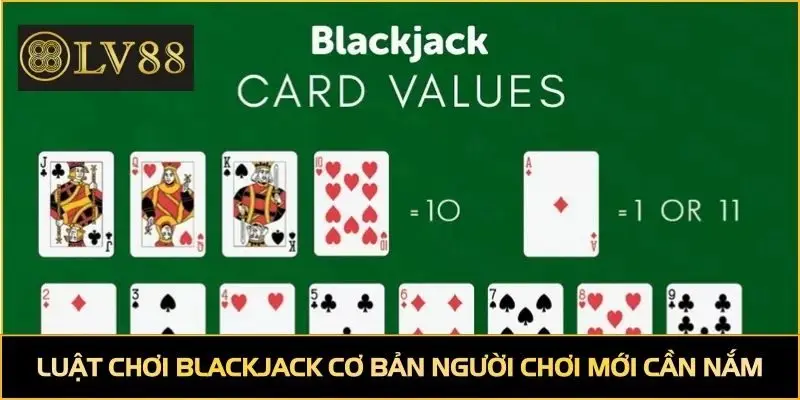Luật chơi Blackjack cơ bản người chơi mới cần nắm